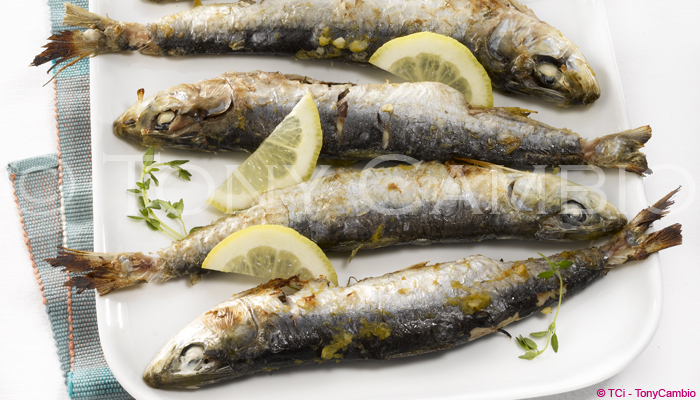 Barbequed Fish with sliced of lemon